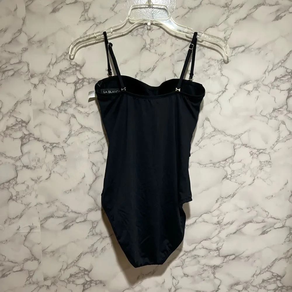 La Blanca ISLAND GODDESS Bandeau One-piece Swimsuit